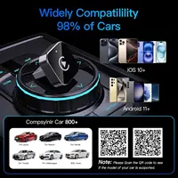 (Version 2026 Améliorée) Adaptateur CarPlay sans fil pour Apple iPhone et Android, petite taille, Plug and Play, connexion sans fil rapide et stable 4