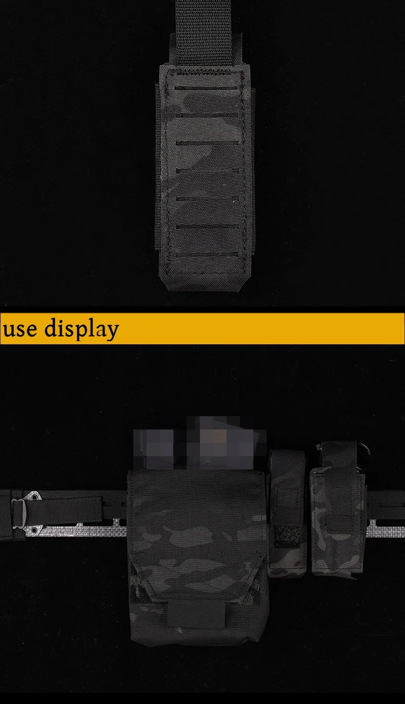 Leichtes Design, Molle-Montage, Aufbewahrungszubehörpaket, multifunktionale Camouflage-Toolkit-Ausrüstung – Detail 7