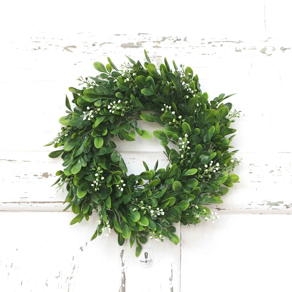 

33cm Festival Wreath Door Wall Ornament for Christmas Party Decor Home Door