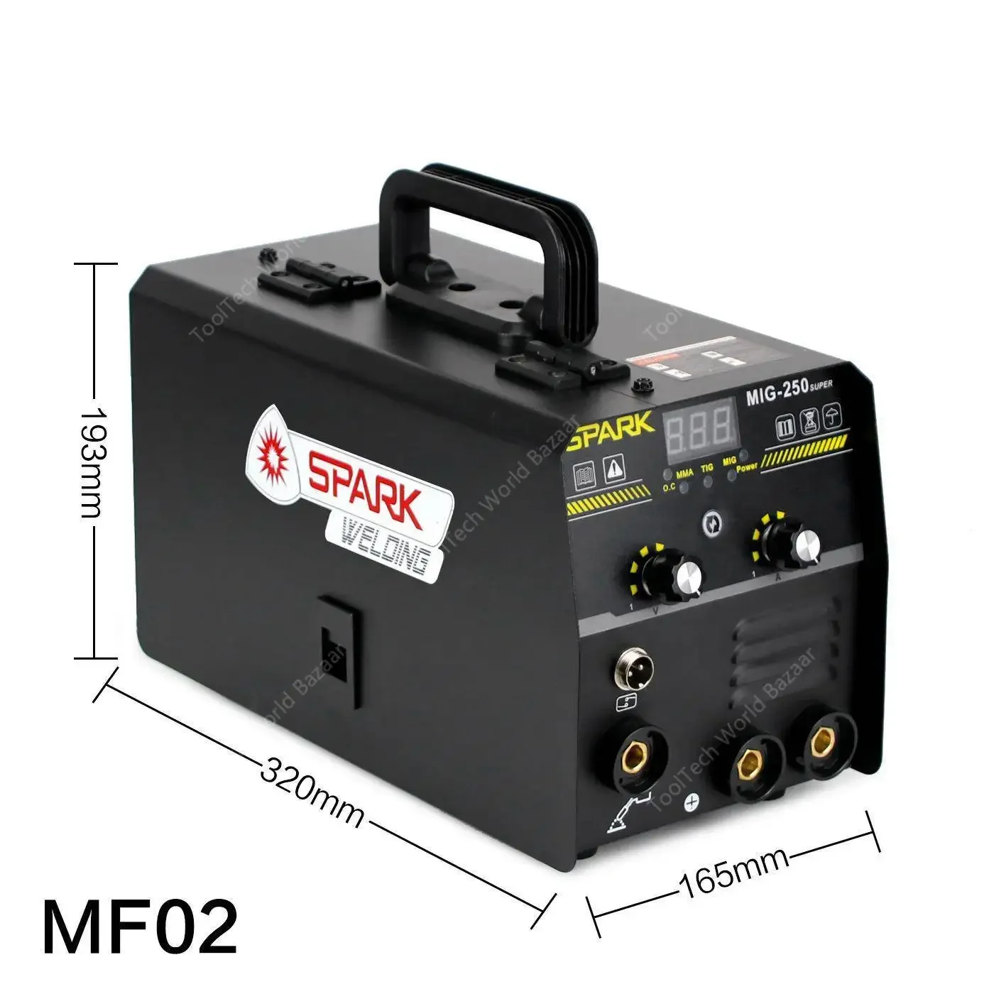Airless two-guarantee manual argon arc welding three-purpose integrated welding machine