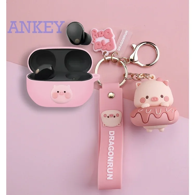 Per Sony Wf-1000Xm5 Custodia 1000 Xm5 Silicone Protettivo Cute Cartoon Cover Bluetooth Auricolare Shell Cuffie Portatili