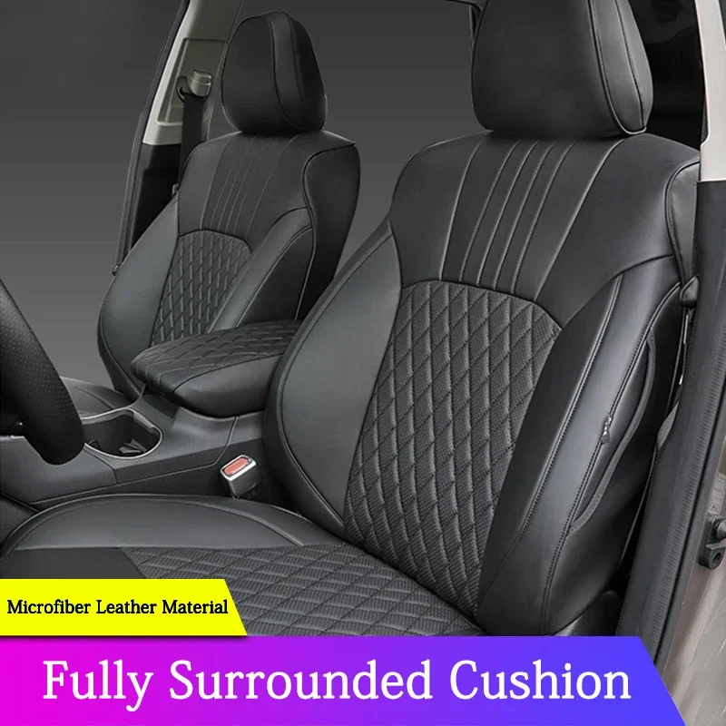 

Microfiber Leather Car Seat Cover Full Surrounded Automotive Seats Cushion Comfortable For Subaru Outback 2021 Accessories