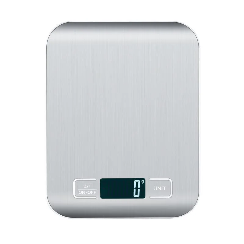Digital Kitchen Scale with USB/Battery Charging, LCD Display, Precision for Cooking and Food Measurement