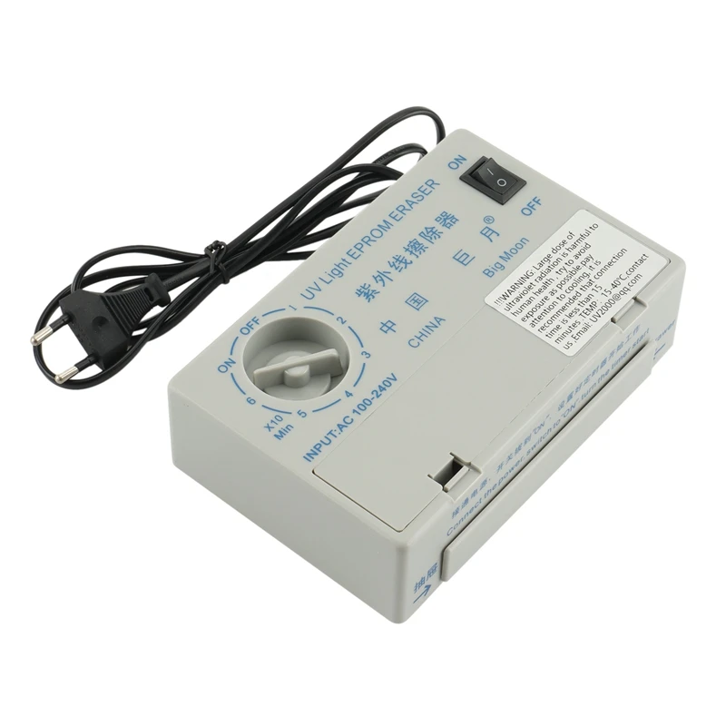 고속 자외선 지우기 UV EPROM 지우개, 자외선 지우기 타이머, EU 플러그