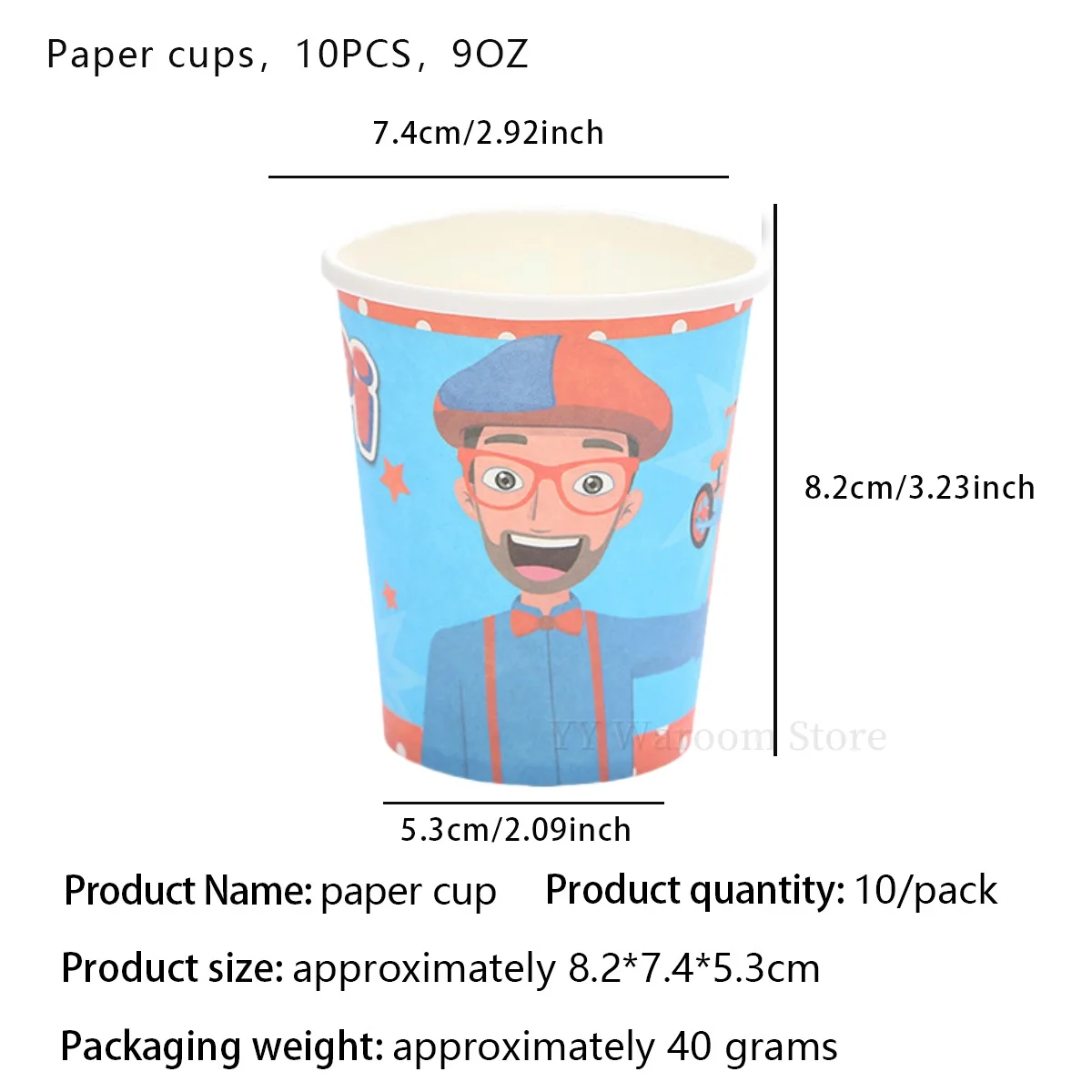 English Teacher Birthday Party Supplies - Disposable Tableware Tablecloth Plates Cups Gift Bags Kid Party Favors