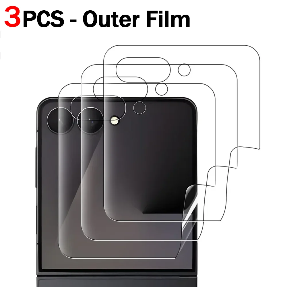 Enhanced Protective Hydrogel Film Set - 9-in-1 TPU Screen Guard