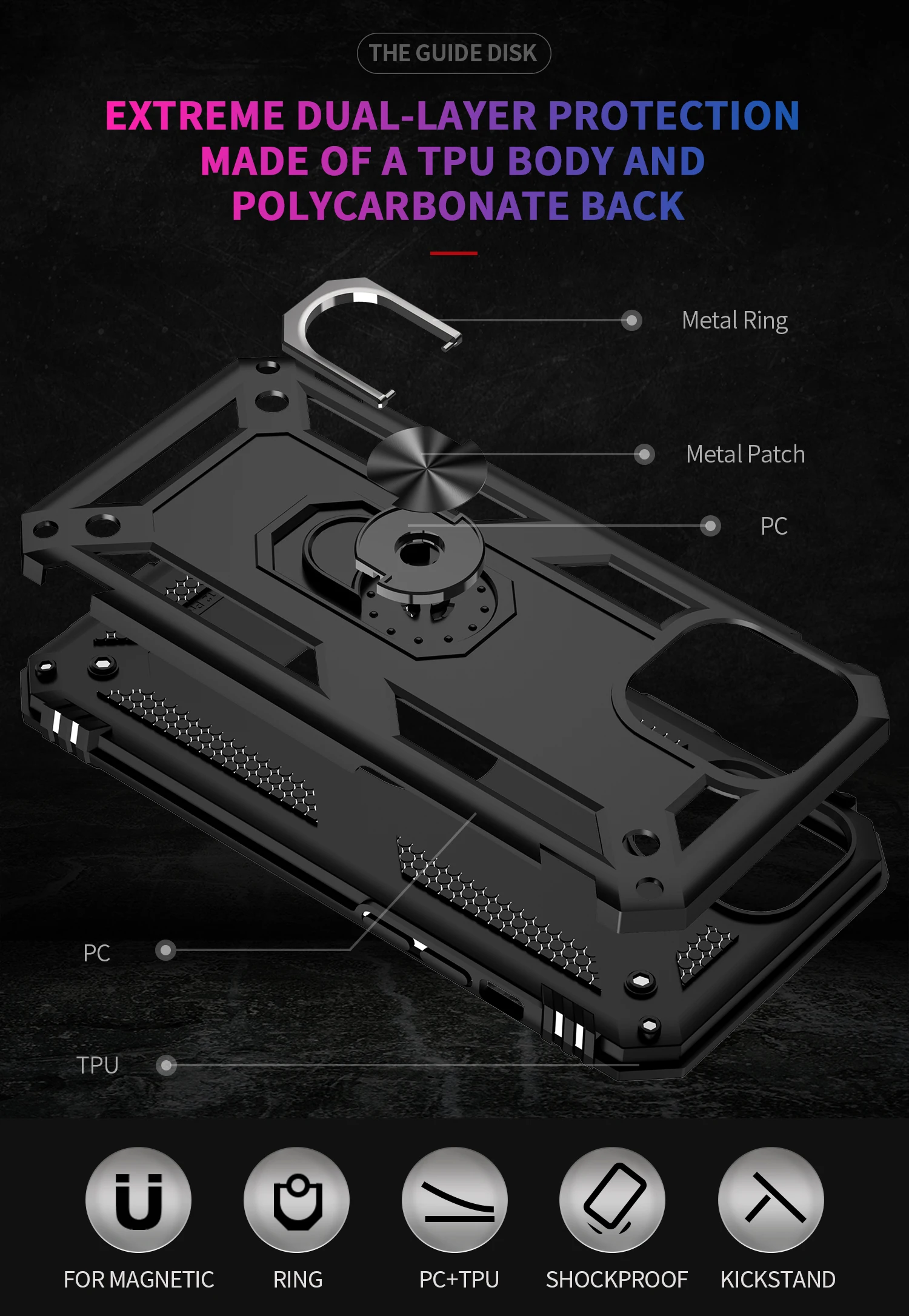 Ultimate Armor Shockproof Case - Premium Protection Cover