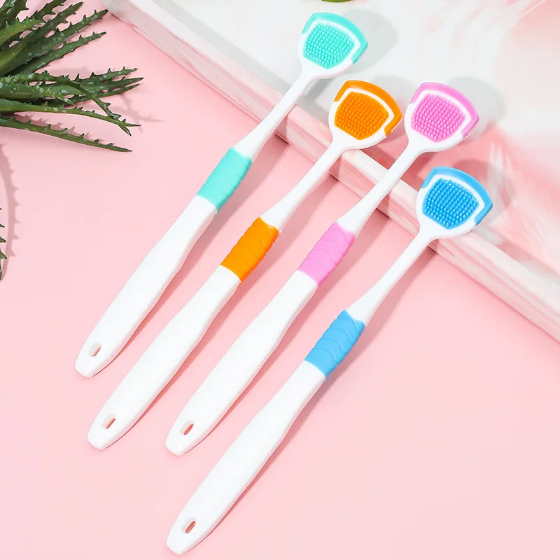 Soft Silicone Tongue Scraper – Oral Cleaner for Fresh Breath