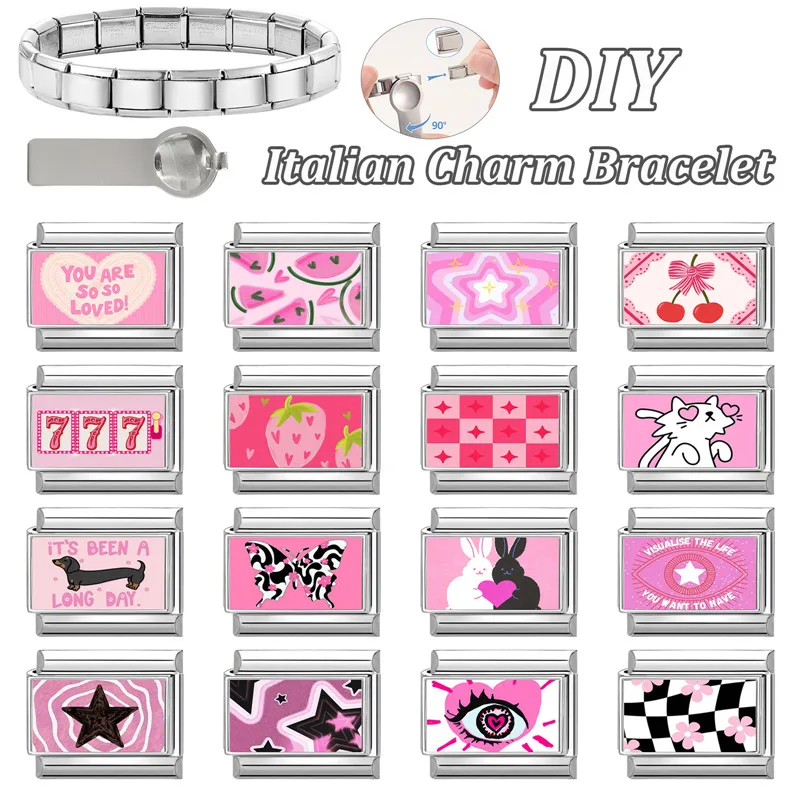 Y2K Stainless Steel Bracelet DIY Making Jewelry