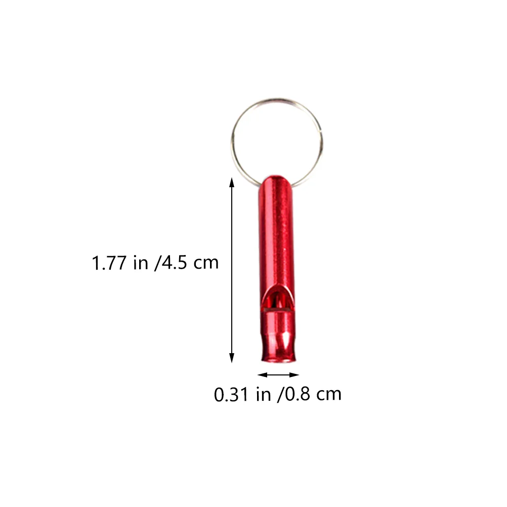 7 Pcs Metal Whistle Training Whistle Ultrasonic Pet Supply Dog Trainings Alloy Bird Pet Products