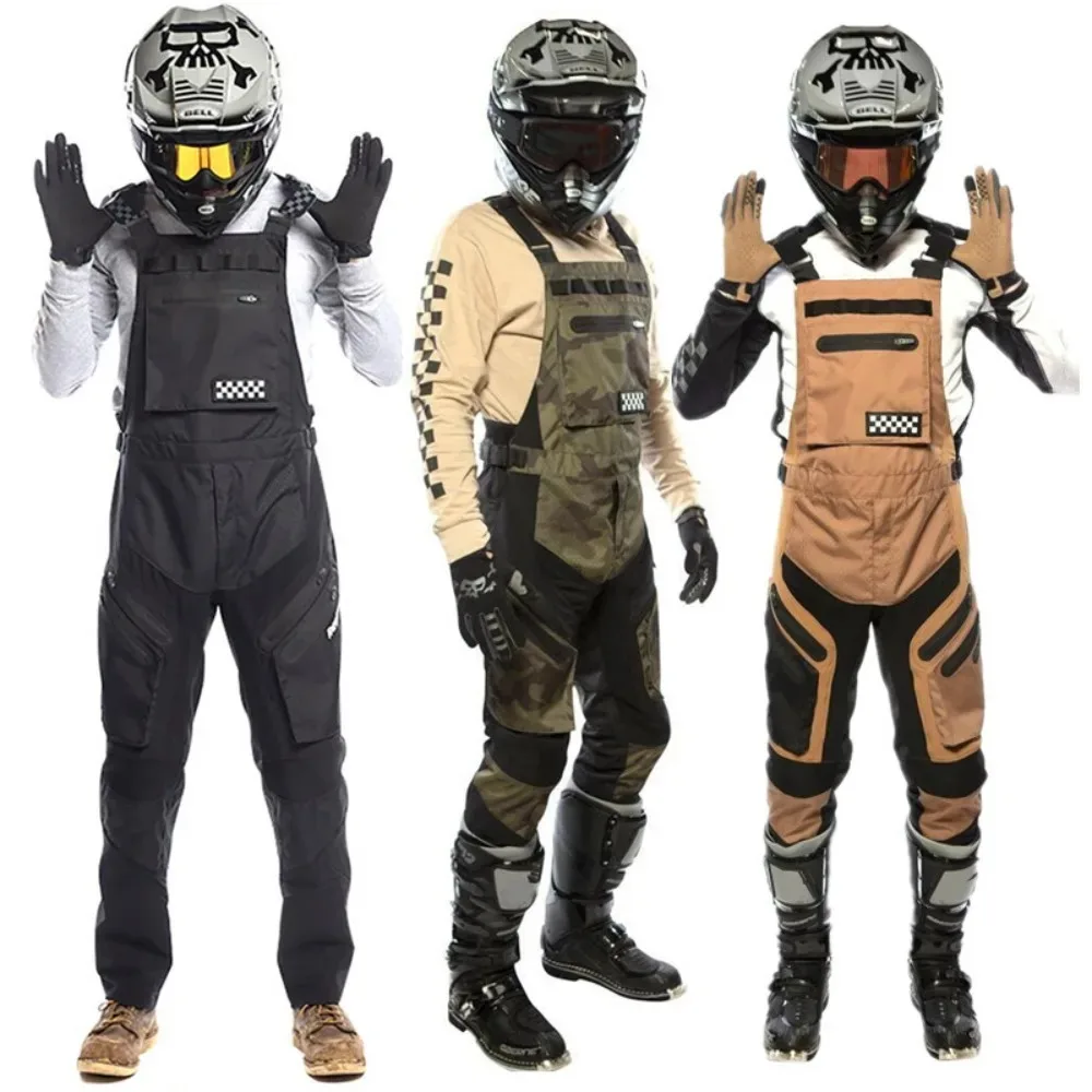 FASEHOUSE New Motorcycle Off-road Motorcycle Race MX Set Shoulder Pants