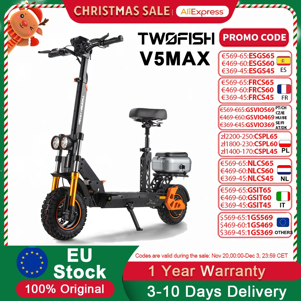 Two Fish Be Twofish E Scooter Review: Is This the Real Deal for Serious Off-Road ...