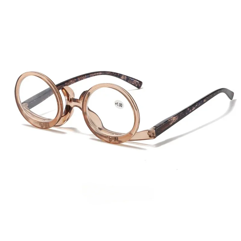 Multicolor Flip-Up Makeup Reading Glasses