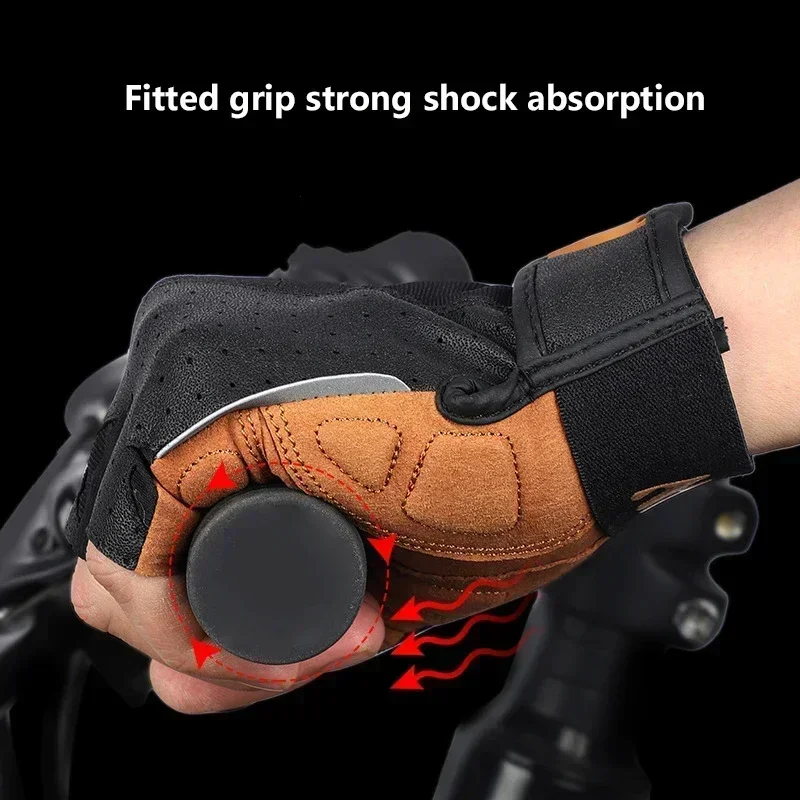 Half-finger breathable cycling gloves men and women mountain bike fitness gym running sports bicycle motorcycle gloves sport gloves