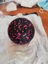 Pelota para hacer ejercicio EPP de 16x8CM, pelota de masaje de Lacrosse doble, movilidad, Bola de cacahuete para tejido profundo de liberación automiofascial