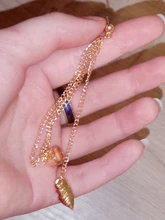 Uds.-Pendientes de Metal para mujer, joyería con personalidad, Clip para las orejas, Pendientes de borlas de hojas, regalo