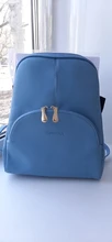 Nevenka-Mochila De cuero suave para mujer, bolsa de marca de estilo Preppy, informal, para adolescentes