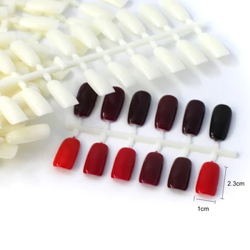 

120/240pcs False Nails Display Tips For Professional Model Nail Gel Polish Color Display Book Color Card Nail Art Accessories