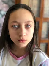 Lentes de contacto ciegos para pupila, Color puro, Color blanco, Cosplay de Halloween, para maquillaje de ojos, 14,5mm