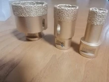 SHDIATOOL-broca de perforación de diamante de secado al vacío con soldadura, brocas de sierra, cortadora de orificios en baldosas de cerámica, mármol, porcelana, 1 ud.