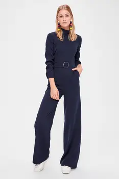 

Trendyol Navy Arched Jumpsuit TWOAW20TU0072