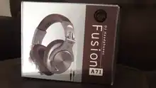 Wired Headphones Recording-Monitor Over-Ear Foldable Oneodio A71 for with Mic Stereo