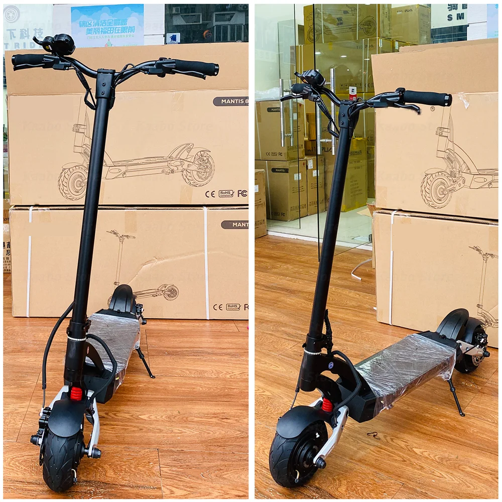 KAABO Mantis 8inch 800W*2 48V 24.5Ah 18.2Ah Mantis8 Official Electric Scooter Skateboard Kickscooter Foldable Horn Lamp