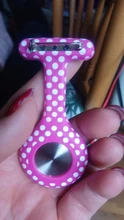 Relojes de enfermera con Clip impreso, broche colgante de bolsillo, médico enfermeros, de cuarzo, HSJ88