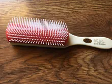 Cepillo de paja de trigo para peluquería, cepillo de cabello para salón de belleza, peine de pelo rizado recto, cepillo de pelo de enredos