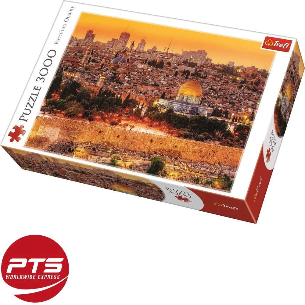 Trefl The Roofs Of Jerusalem for 3000 Pieces Jigsaw Puzzle 2021 New Kids  DIY Jigsaw Puzzle Creativity Imagine Educational Toys