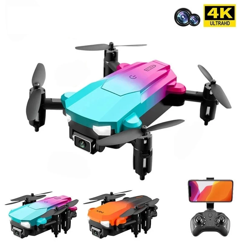 RC Helicopters KK9 Mini Drone 4K HD Dual Camera WIFI FPV Function Altitude Hold With Obstacle Avoidance RC Helicopt Quadcopter Toy toy helicopter