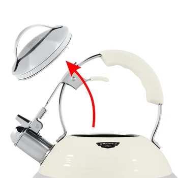 

Чайник со свистком MAUNFELD MRK-119BG бежевый