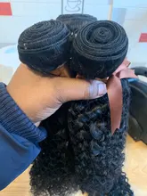 Mechones rizados malayos con cierre extensiones de cabello humano mechones con cierre Styleicon 3 mechones rizados con cierre