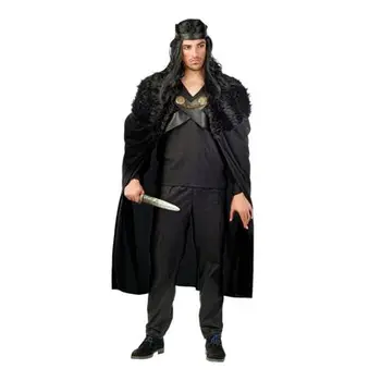 

Ma444 medieval warrior seven kingdoms black t-l