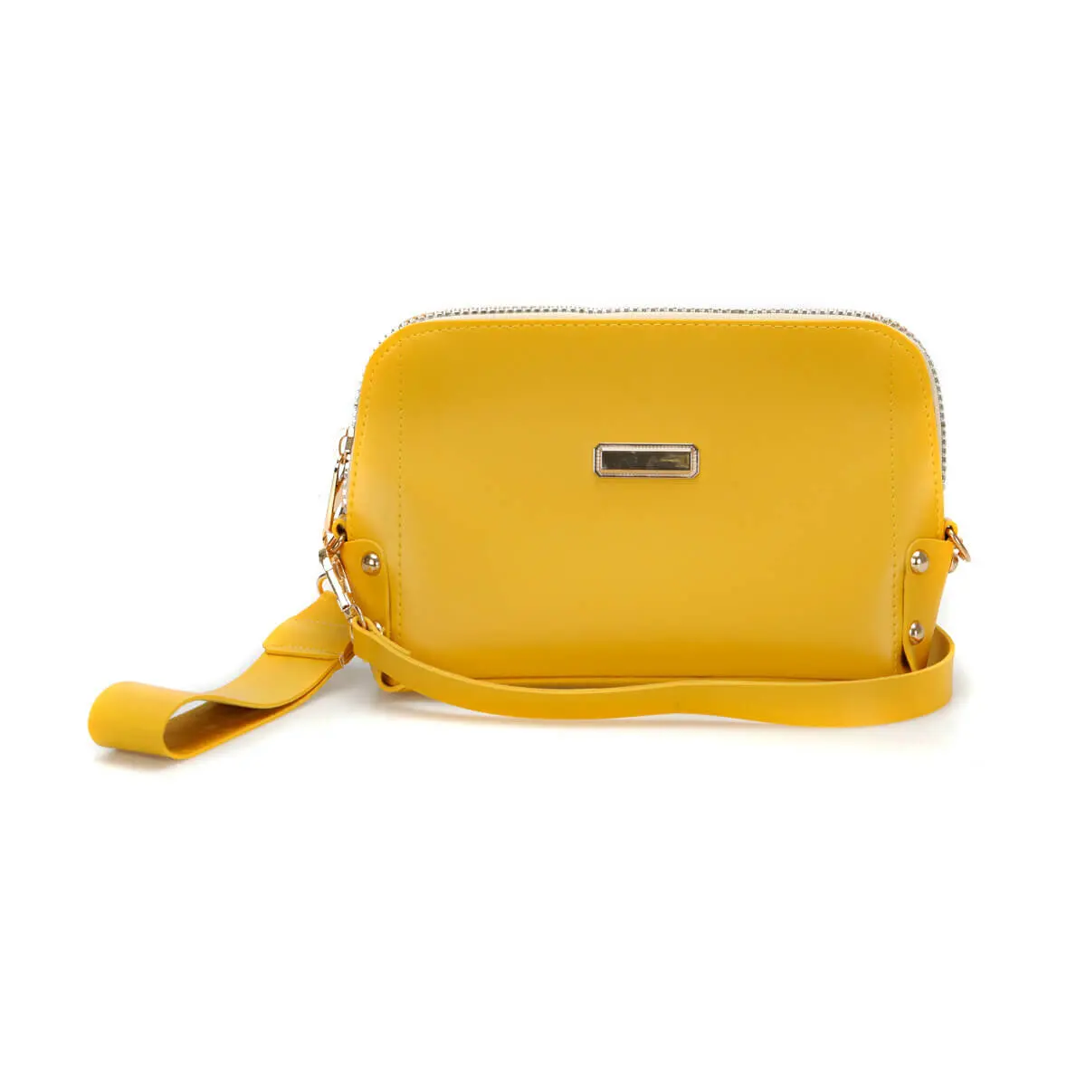 

FLO WDRN1201 Yellow Women Messenger Bag BUTIGO