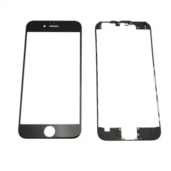 

Glass screen Iphone 6s 4,7 BLACK + Frame adhesive