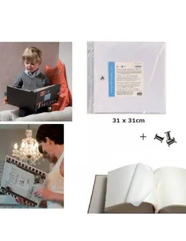 

10 SPARE PARTS PLASTIC ALBUM ARTEMIO + 3 SCREWS