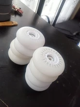 ¡Super vale la pena! Rueda LED Flash para Patines SEBA FR FRM, rueda para Patines, ruedas blancas, Rojas, verdes, azules, rosas, luz colorida, 4 unids/lote