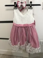 Vestido de bautismo blanco para niñas, ropa de cumpleaños de princesa para recién nacidos, vestido de baile de bautizo de flores para niñas pequeñas, vestidos infantiles para niñas de 12 a 24 meses