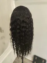 Younsolo-pelucas de cabello humano brasileño Remy para mujeres negras, diadema con ondas, sin pegamento, peluca y bufanda, 8-28 pulgadas