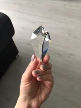 Prism-Lamp Chandelier-Decor Cut-Glass-Pendant CRYSTAL Diy Suncatcher Faceted Diamond