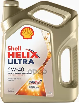 

Shell oil engine synthetic helix Ultra 5W-40 4L 550046361