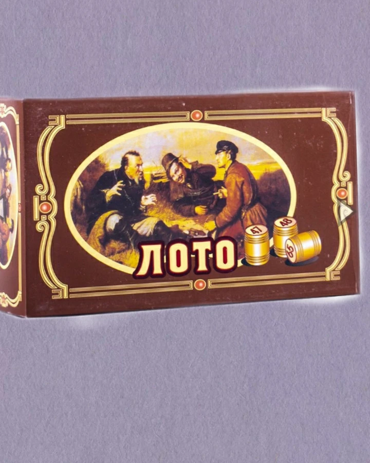 Лото русская настольная игра 90 бочонков 24 карточки Русское лото классическое в