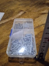 Caja de almacenamiento con bolsillos para señuelos de pesca, caja de 10 compartimentos para cebos de pesca, transparente, cuadrada