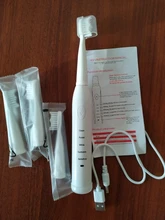 Cepillo de dientes eléctrico ultrasónico, potente, recargable por USB, lavable, blanqueamiento de dientes electrónico