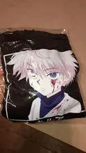 Hunter X Hunter Killua Sudadera con capucha Anime japonés mujer sudadera Sudadera con capucha Harajuku divertido de dibujos animados de manga larga Casual Overisze Sudadera con capucha