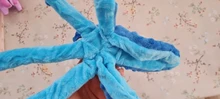 Juguete de peluche suave con 8 patas de pulpo para perros, juguete interactivo para jugar al aire libre, con sonido sonoro, juguete dental para masticar