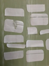 Papel desinfectante para jabón de manos, Mini láminas aromáticas desechables para jabón espumoso, 100 Uds., 5,6x3,6 cm