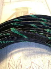 Expandable Sleeving Cable-Wire Braided Snakeskin Flat 16MM Black Blue Green 10MM 12MM