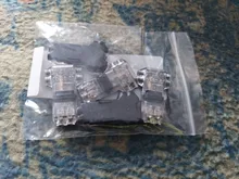 Conector de Cable de empalme rápido Tipo I/T, 1pin, 2 pines, para terminales de crimpado, tira LED de cableado, Cable de Audio para coche, 5/10 Uds.